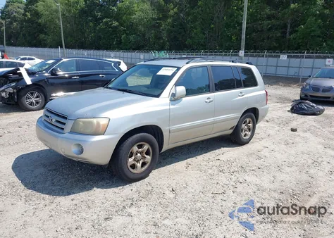 2005 Toyota Highlander из США, поврежденный, VIN JTEDD21A750122785